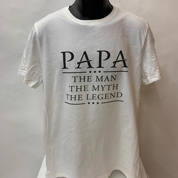 PAPA; The Man, The Myth, The Legend t-shirt - Smal - Picture 2 of 3